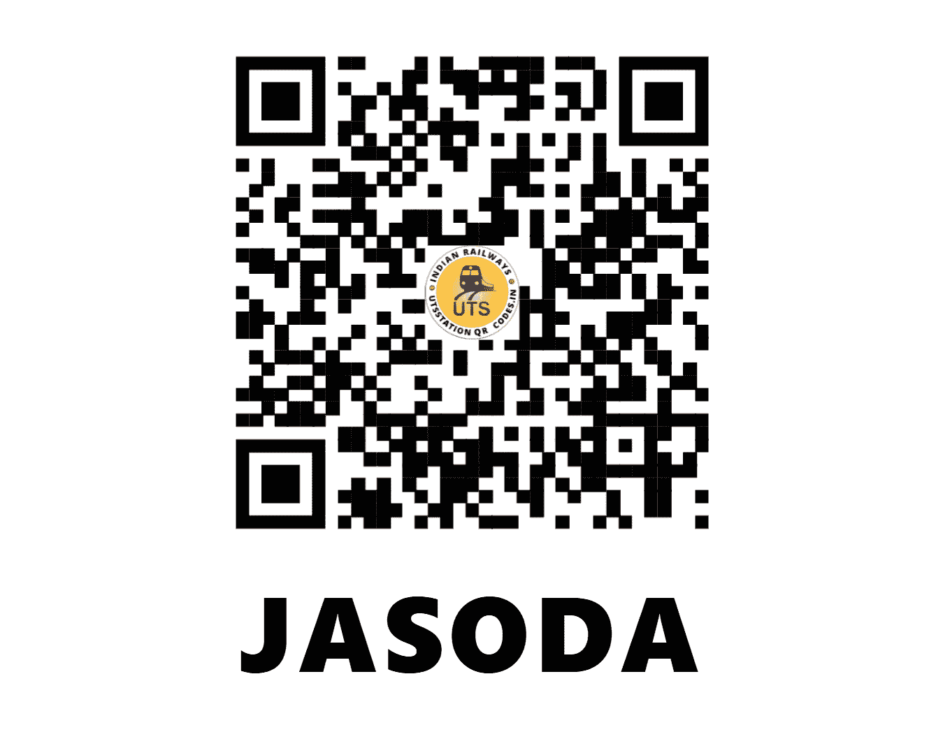 UTS QR Code for JASODA - JDA - NE (UTTAR PRADESH)